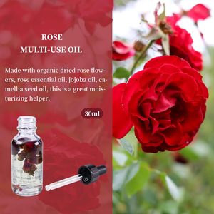 Huile Essentielle Pure Naturelle de Rose, Lavande et <span class=keywords><strong>Jasmin</strong></span> pour <span class=keywords><strong>le</strong></span> Soin du Visage et du Corps, Huile de Massage aux Fleurs Séchées OEM, Marque Privée - Product Image 4
