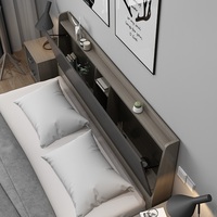Chine en gros lit ensemble mobilier multifonctionnel reine king size lit cadre de panneau double lit coffre avec soulever conception simple