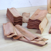 Rauchfreie, umweltfreundliche, hochwertige, langlebige S-förmige Knisterkerze mit Holzdocht, DIY, individuelle Größe, Eisenständer