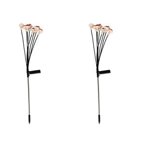 Decoración <span class=keywords><strong>de</strong></span> la puerta delantera Yard Street Led Mushroom Spike Light House Garden Solar Ground Inserted Light Luce <span class=keywords><strong>de</strong></span> navidade - Product Image 4