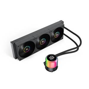 <span class=keywords><strong>Enfriador</strong></span> Líquido RGB <span class=keywords><strong>de</strong></span> 360 mm con Iluminación, Diseño <span class=keywords><strong>de</strong></span> Ventilador <span class=keywords><strong>de</strong></span> Flujo Inverso, <span class=keywords><strong>Base</strong></span> Grande <span class=keywords><strong>de</strong></span> Cobre, Compatible con Intel y AMD - Product Image 4