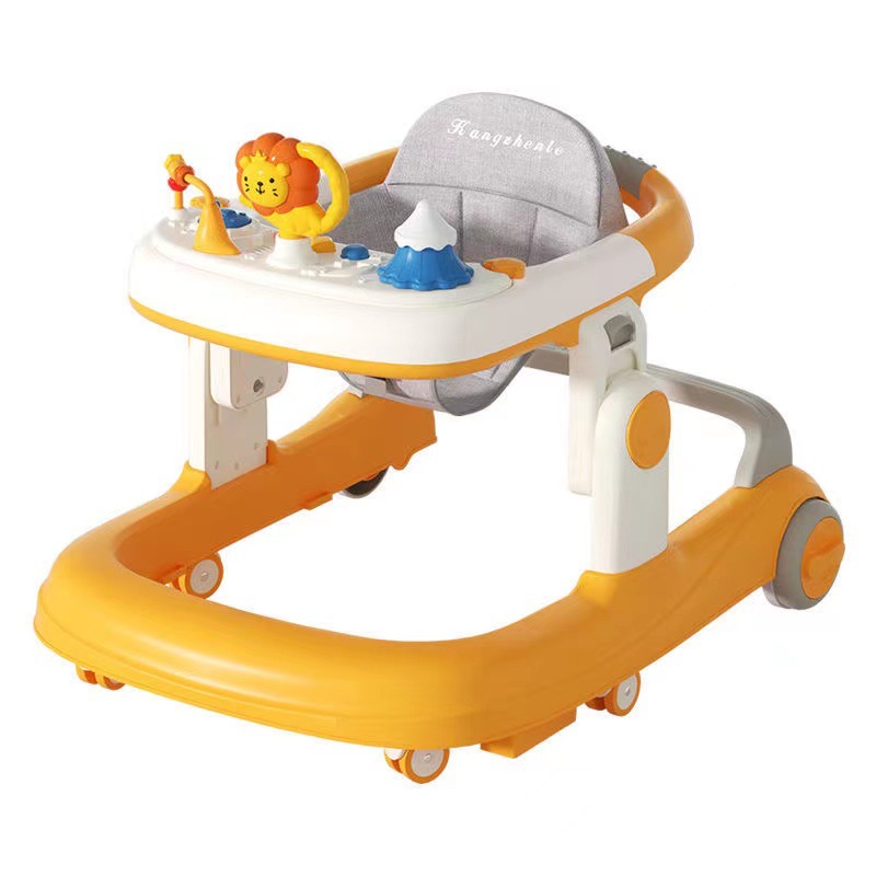 Factory Baby Walker 3 In 1 sedia da passeggio musicale per cartoni animati giocattolo musica bambini ragazzo ragazza Walker passeggini economici girelli