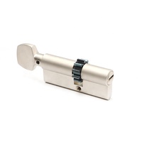 3 ou 5 clés 60mm Euro Cylindre de serrure en laiton Cylindre de serrure télescopique haute sécurité pour serrure de porte