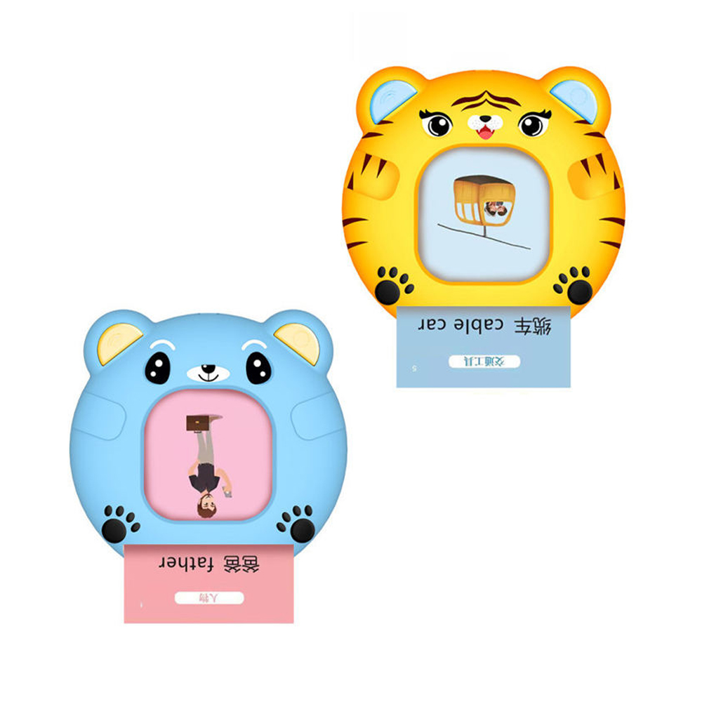Новая обучающая машина с мультяшными животными, Детская обучающая машина для раннего развития, Обучающие карты на английском языке, игрушки