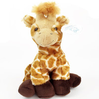 Peluche girafe 30 cm, super douce, en coton PP, cadeau unisexe