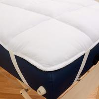 Housse de table de massage en polaire douce, surmatelas matelassé en flanelle pour table de massage avec trou pour le repose-tête