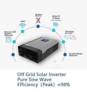 Dawnice-híbrido fuera de la red, fotovoltaico Sistema de energía Solar con batería de litio, 5KW, 20 KW, 30KW - Product Image 5