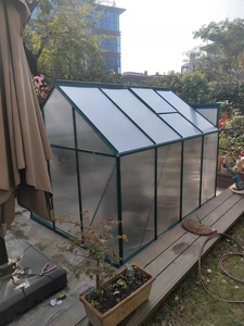 Serre de jardin écologique en acier avec verre trempé et fonctions de culture hydroponique - Product Image 2