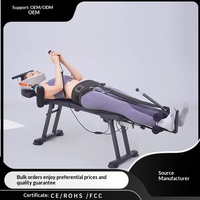 Appareil intelligent électrique transfrontalier de stretching pour allonger les jambes, traction cervicale et lombaire, pliable, avec cadre en acier, unisexe, pour la maison