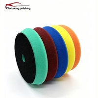 Tampon de polissage professionnel en mousse de polyuréthane allemande 3/5/6 pouces, très durable, pour voiture, fabrication OEM directe usine