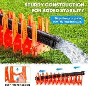 15-20 Foot Manual Outdoor Plastic Waterproof Holder <strong>Caddy</strong> for All Travel Trailers <strong>Campers</strong> Hose Stand Motorhomes RV Sewer Hose - Product Image 1