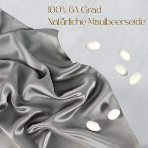 Taie d'<span class=keywords><strong>oreiller</strong></span> rectangulaire de luxe en soie 100% pure mûrier 19 Momme, double face à pois, pour cheveux et peau, 1 pièce <span class=keywords><strong>40x80</strong></span> cm - Product Image 2