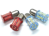 TCYATO-Ampoule de flash de frein pour moto et voiture, 1157, flash de débit d'eau de conduite + flash direct de frein