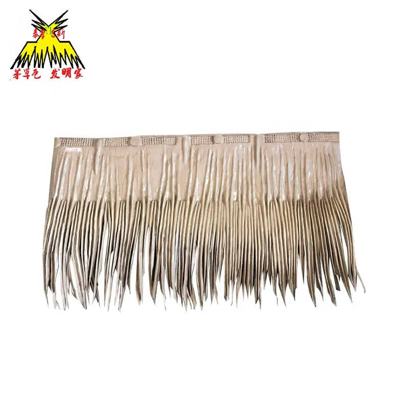 Professional standard artificial decoration synthetic thatch roof tiles