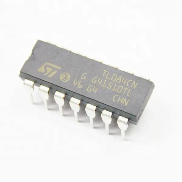 Tl084cn Asli Op Amp Quad Gp 18v 14-pin Pdip Four Operational Amplifier Chip Tl084