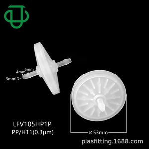 Filtro de Disco de Plástico PP con Membrana H11 de 0.3m para Mezcla de Gas y Líquido - Product Image 3