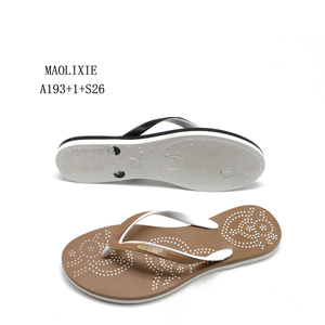 Pantoufles fantaisiste en plastique pour femmes,, babouches de bonne qualité, sandales bon marché, vente en gros - Product Image 4