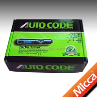 Universal 12V kinerja listrik Digital kontrol otomatis lampu tampilan LED pewaktu Turbo untuk Aksesori Mobil