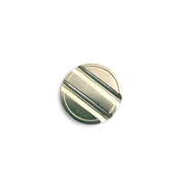 Jetons d'arcade personnalisés en acier inoxydable bon marché de 24 mm de diamètre pour machines avec prise en charge de la langue anglaise, service OEM/ODM