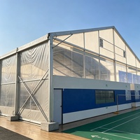 Tente de sport anti-UV de grande taille en aluminium pour terrain de compétition de volley-ball