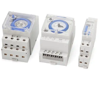 Minuterie programmable numérique 24 heures, commande analogique à cadran, compteur, interrupteur horaire à quartz