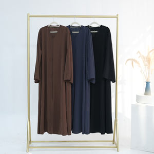 <span class=keywords><strong>Abaya</strong></span> di Lusso Ramadan EID 2026 Dubai con Perline Fatte a Mano Abito Musulmano da Donna Abbigliamento Islamico Cardigan <span class=keywords><strong>Abaya</strong></span> con Bottoni - Product Image 6