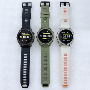 Montre connectée tactique intelligente T8 PRO avec écran haute résolution 466x466, synchronisation audio sans fil, appels, lampe torche, robuste et résistante à l'usure - Product Image 3