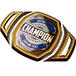 Cinturón de Campeonato de Lucha Libre Estilo Deportivo, Cinturón Premium para Fanáticos y Coleccionistas de Lucha Libre en Venta, Calidad Superior - Product Image 1