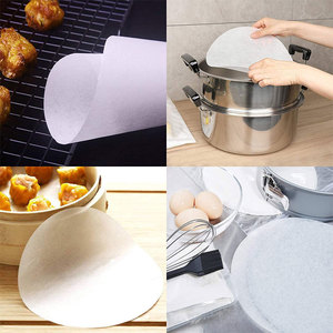 Giấy Lót Sáp Chống Dính Giấy Da Bánh Pizza Tấm Nướng Bánh Tròn Màu Trắng Tái Sử Dụng - Product Image 6