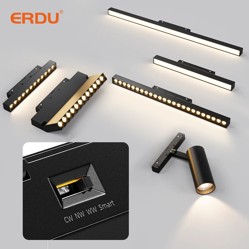 Embedded Led Magnetic Track Light Surface
