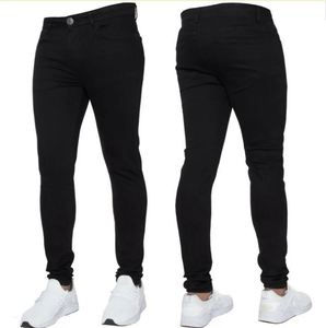 Jeans slim stretch délavés coupe bootcut pour hommes européens et américains, collection automne/printemps, style simple et classique, J0165 - Product Image 3