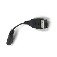 Câble audio 3,5 mm pour Game Boy Advance vers convertisseur de prise casque avec prise audio, adaptateur de cordon de casque GBA SP