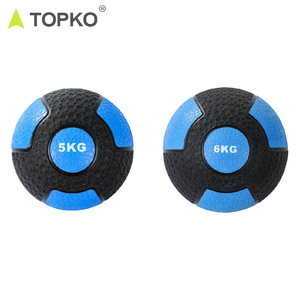 TOPKO Nuovo Design <span class=keywords><strong>Palla</strong></span> <span class=keywords><strong>Medica</strong></span> in Gomma Bicolore Personalizzabile per Allenamento di Forza e Core - Product Image 6
