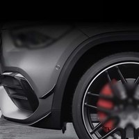 Lame avant en ABS noir brillant pour Mercedes-Benz GLA-Class H247 Version Sport GLA35 45 200 2020+