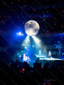 Globos Inflables Luminosos de <span class=keywords><strong>Bingo</strong></span> Advertising con Forma de Planetas, Luna, Sol y Tierra, Globo Lunar Inflable Grande, Luna Inflable Gigante con Luces LED - Product Image 6