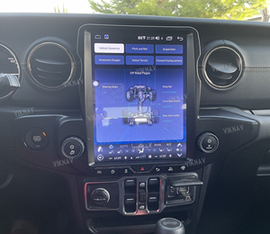 Radio de coche Android para Jeep Wrangler 2018-2021 pantalla Vertical navegación GPS pantalla LCD reproductor Multimedia ESTÉREO - Product Image 2