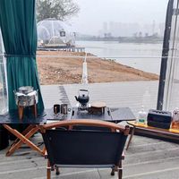 Tente d'événement de luxe imperméable, maison à bulles, tente dôme, glamping pour les stations balnéaires, les villas