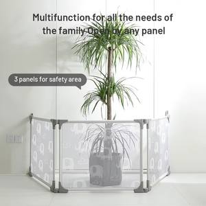 <span class=keywords><strong>Porte</strong></span> pivotante de parc de jeu pour bébé, pliable et sûr, pour enfants, intérieur, pour tout-petit enfant - Product Image 3