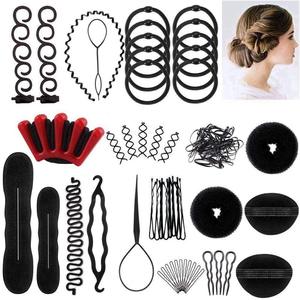 Juego <span class=keywords><strong>de</strong></span> herramientas <span class=keywords><strong>de</strong></span> diseño <span class=keywords><strong>de</strong></span> cabello DIY para mujeres y niñas, accesorios <span class=keywords><strong>de</strong></span> modelado <span class=keywords><strong>de</strong></span> cabello, juego <span class=keywords><strong>de</strong></span> herramientas <span class=keywords><strong>de</strong></span> trenzado <span class=keywords><strong>de</strong></span> trenza <span class=keywords><strong>de</strong></span> cabello en espiral rápido - Product Image 1