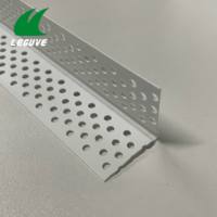 Profilé d'angle droit en PVC blanc Leguwe pour usage industriel, protection de section transversale à 90 degrés, bande de protection d'angle
