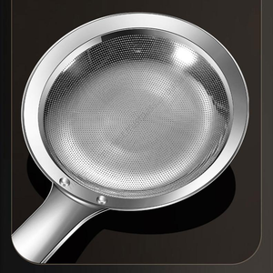 Cuchara Coladora Multifuncional de Acero Inoxidable 304 de Grado Alimenticio Syh240 al por Mayor, Herramienta de Cocina con Malla Filtrante - Product Image 3
