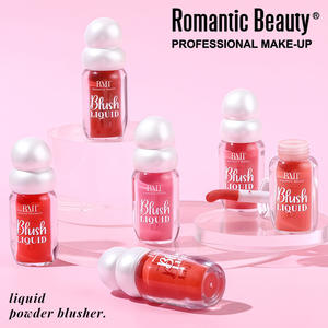 Rubor Líquido para Maquillaje Facial, Iluminador y Contorneador, 6 Colores, Protector Solar, Resistente al Agua, Larga Duración, Acabado Mate, Barra de Rubor - Product Image 2