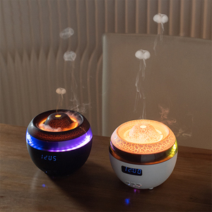 Difusor de Aroma Creativo con Forma de Medusa, Humidificador Ultrasónico Portátil de Escritorio, Gran Capacidad, Llama Volcánica para el Hogar - Product Image 1