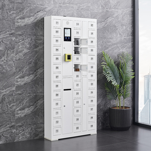 30 Bay Thẻ Tín Dụng Chức Năng Thanh Toán Lưu Trữ Kim Loại <span class=keywords><strong>Key</strong></span> Tủ Thông Minh <span class=keywords><strong>Locker</strong></span> - Product Image 1