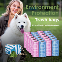 Sacs à déjections canines biodégradables EPI personnalisés, épais, anti-fuites, écologiques, pour chiens et chats
