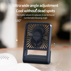 2024 New Model Portable Ultra-Thin Folding Mini Table <b>Fan</b> Rechargeable Summer Office Desk Air Cooling Mini Hand <b>Fan</b> Electric - Product Image 5