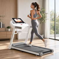 Tapis de course électrique pliable SUNEYE E9 en plastique avec moteur 3,5 CV, amortisseur, équipement de fitness extérieur complet, transfrontalier