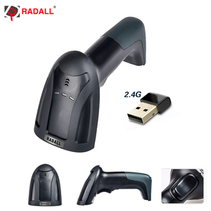 Chất lượng cao xách tay 2D/1D QR mã không dây máy quét mã vạch tầm xa 200 quét/thứ hai 1-năm bảo hành dễ dàng phí đứng USB - Product Image 5