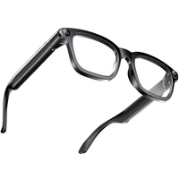 Lunettes Intelligentes M08 avec Caméra IA, Éclairage, Changement de Couleur, Appel Bluetooth, Dialogue IA et Traduction