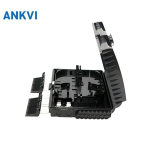 กล่องกระจายไฟเบอร์ออปติก 16 พอร์ต FQX-015 IP66 สำหรับติดตั้งภายนอกอาคาร ABS แบบติดผนัง FTTH FDB - Product Image 6